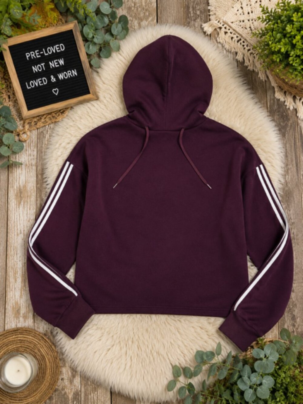 Rue21 Cropped Hoodie – Women’s XL 💜